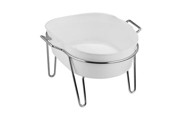 Metal Footed Pedicure Basin